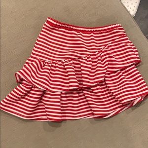 COPY - Zara girls red and white skirt size 5/6